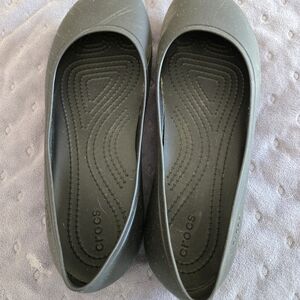 CROCS Women's Black Flats Ballet